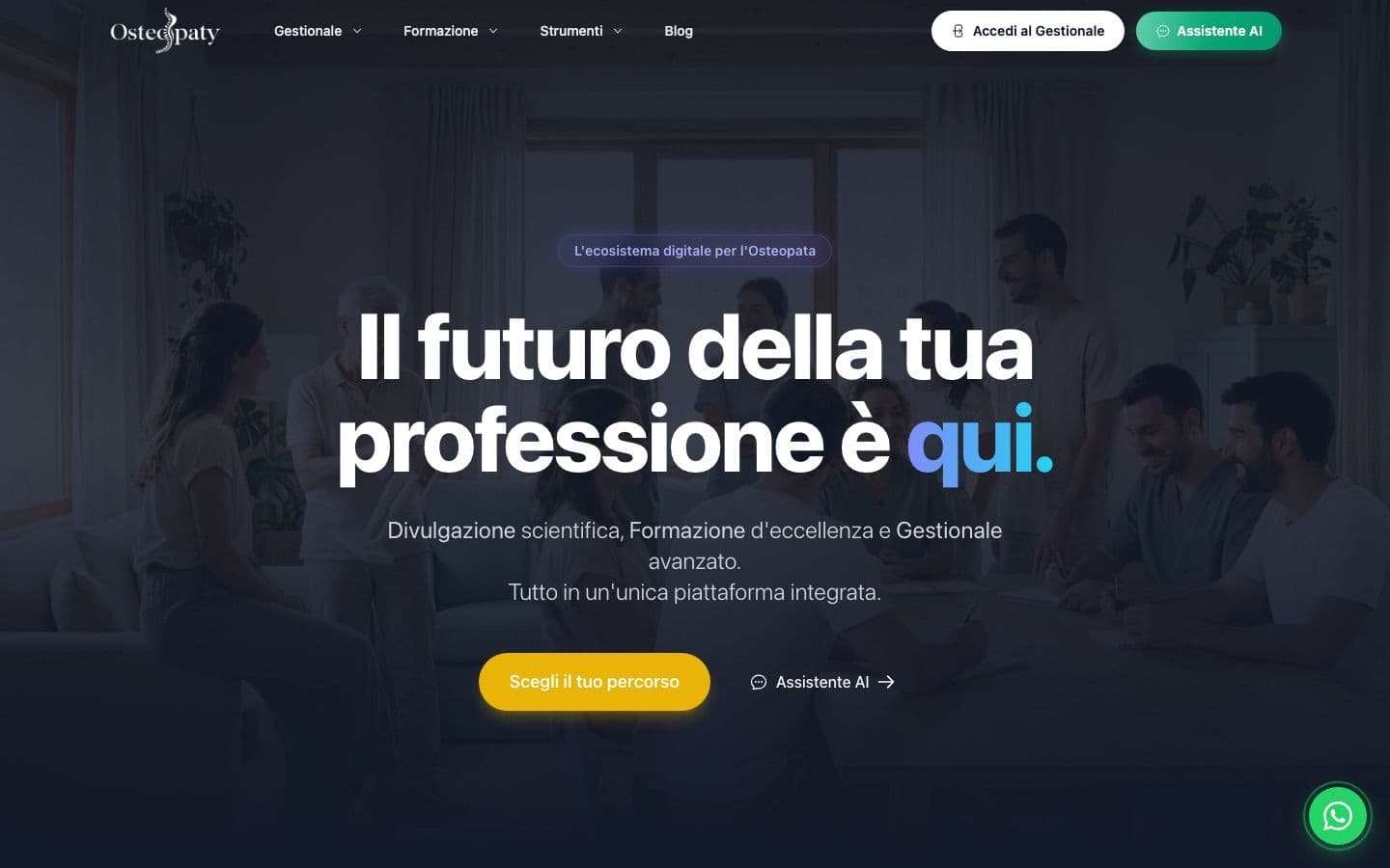 La home page di osteopaty.it